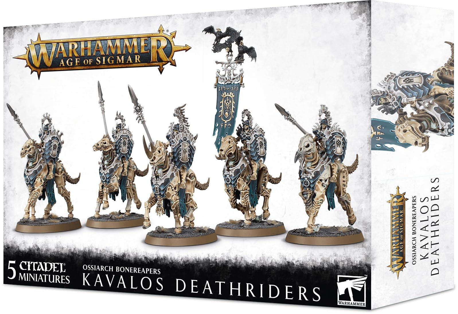 Games Workshop - Warhammer Age of Sigmar - Ossiarch One Size, Black
