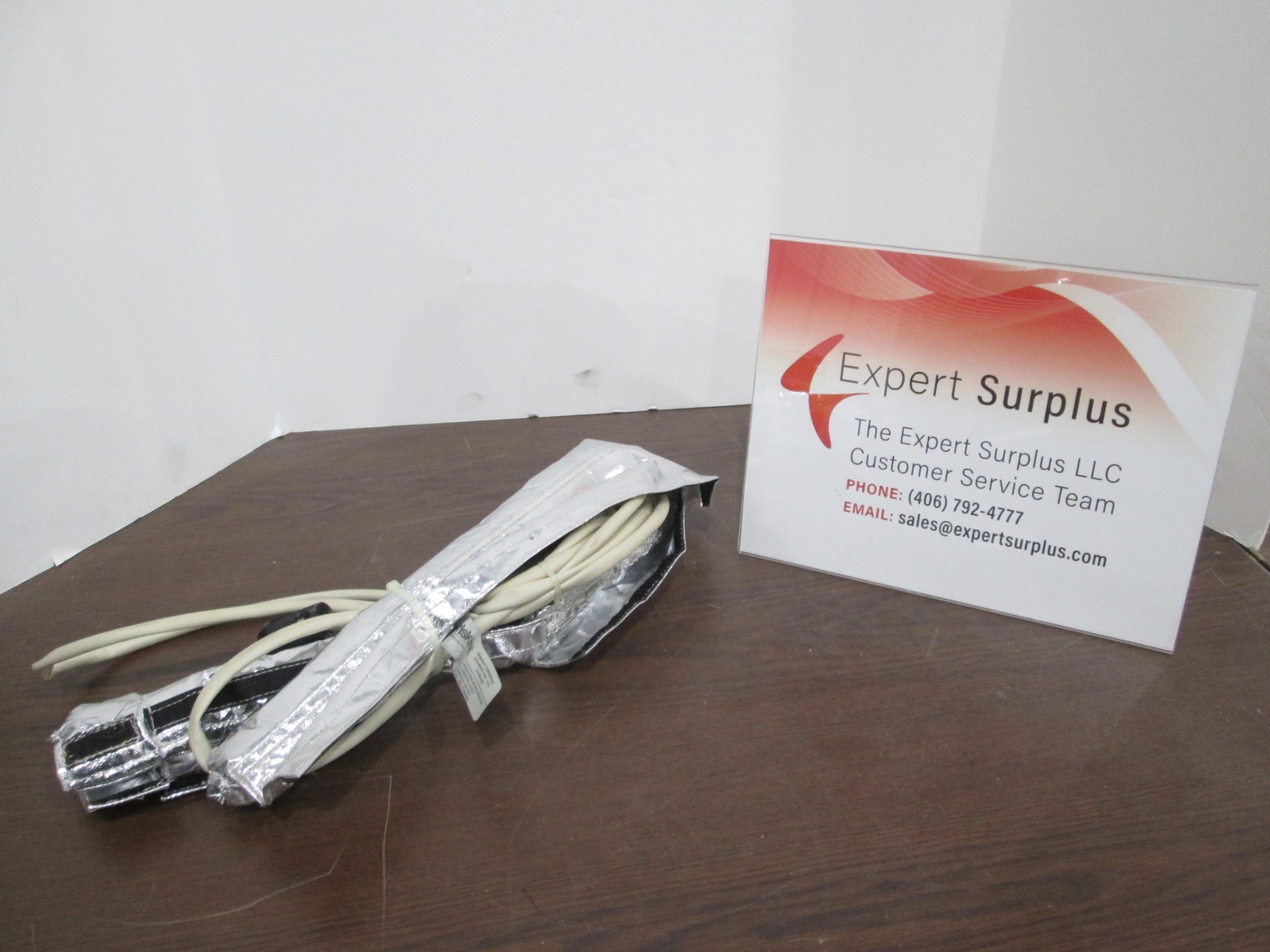 BriskHeat, RCK211023, Insulator Jacket, 120V, .27A, 32W, Single Phase, Used