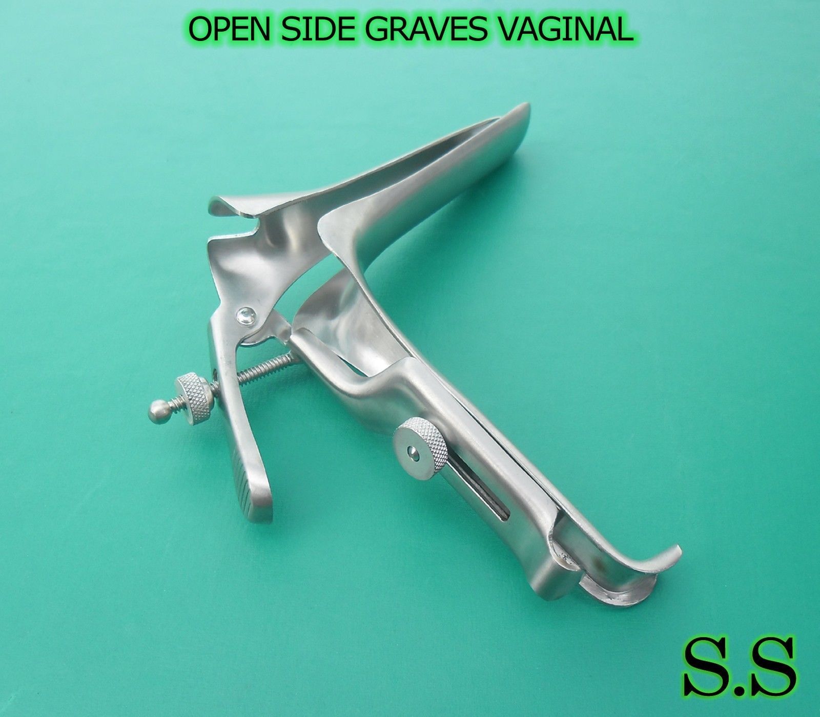 OPEN SIDE GRAVES VAGINAL SPECULUM SMALL SURGICAL INSTRUMENTS