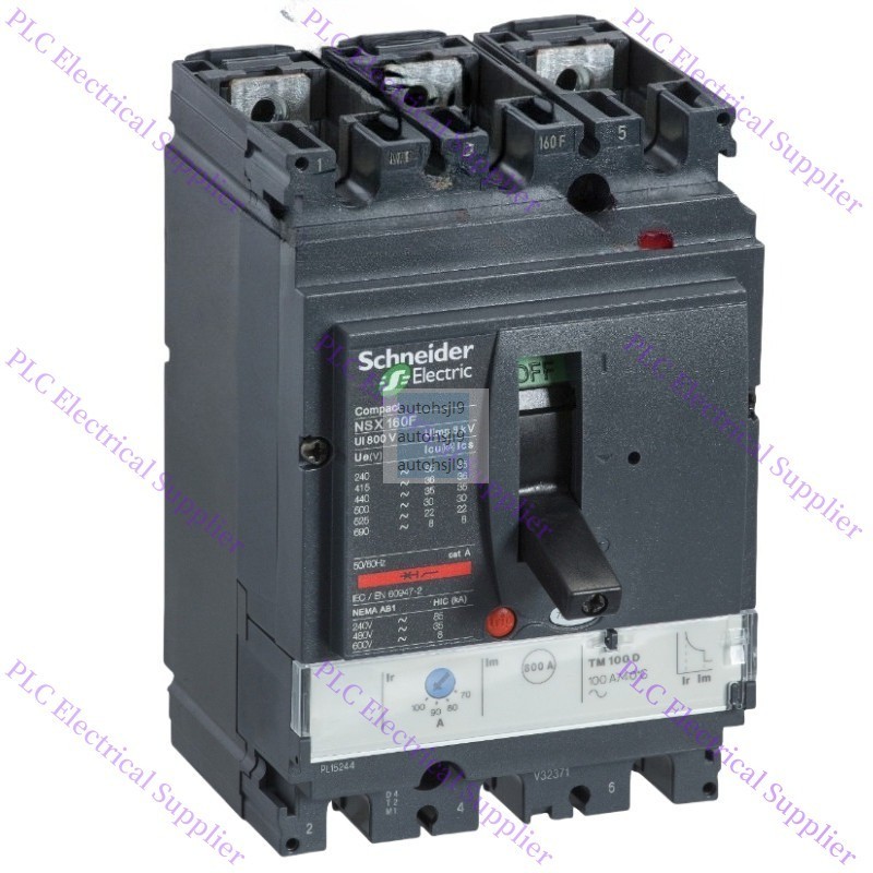 LV432895  Compact Circuit Breaker NSX630H Micrologic 2.3 3P3D 630A MCCB