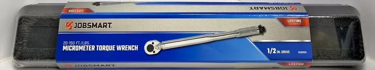 JobSmart 1/2" Drive 20 - 150 ft.-lb. Micrometer Torque Wrench JS15402 / 1038958