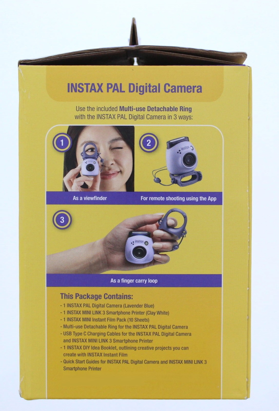 Instax Fujifilm Instax Pal Digital Camera & Instax Mini Link 3 Printer Bundle (L