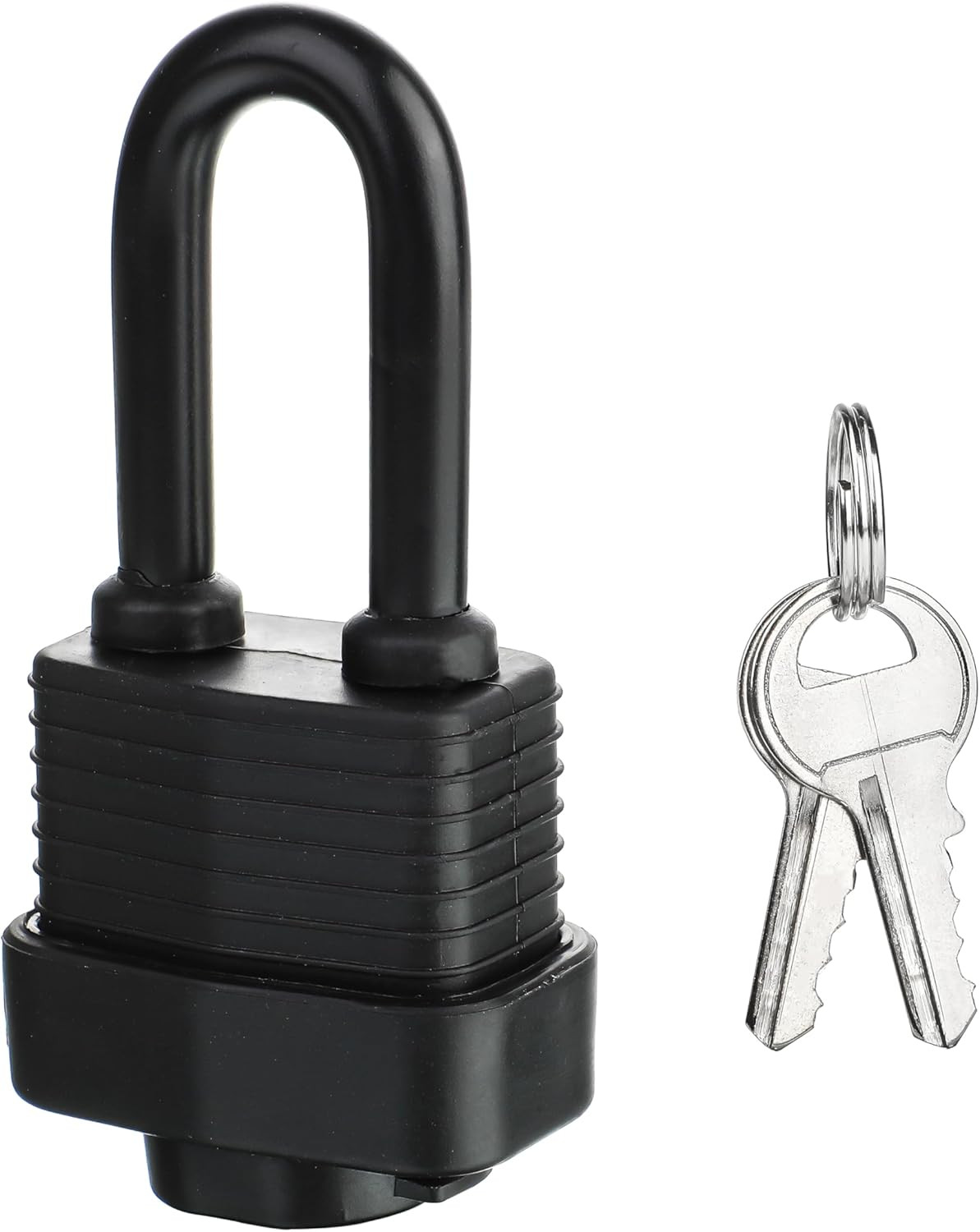 Waterproof Heavy Duty 2.9 * 1.5inch Laminated Steel Padlock with Keys for Out...