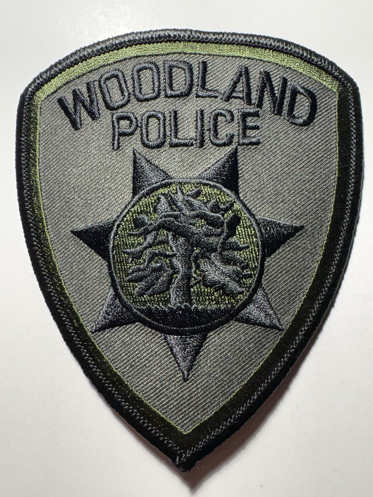 Woodland California Police Patch