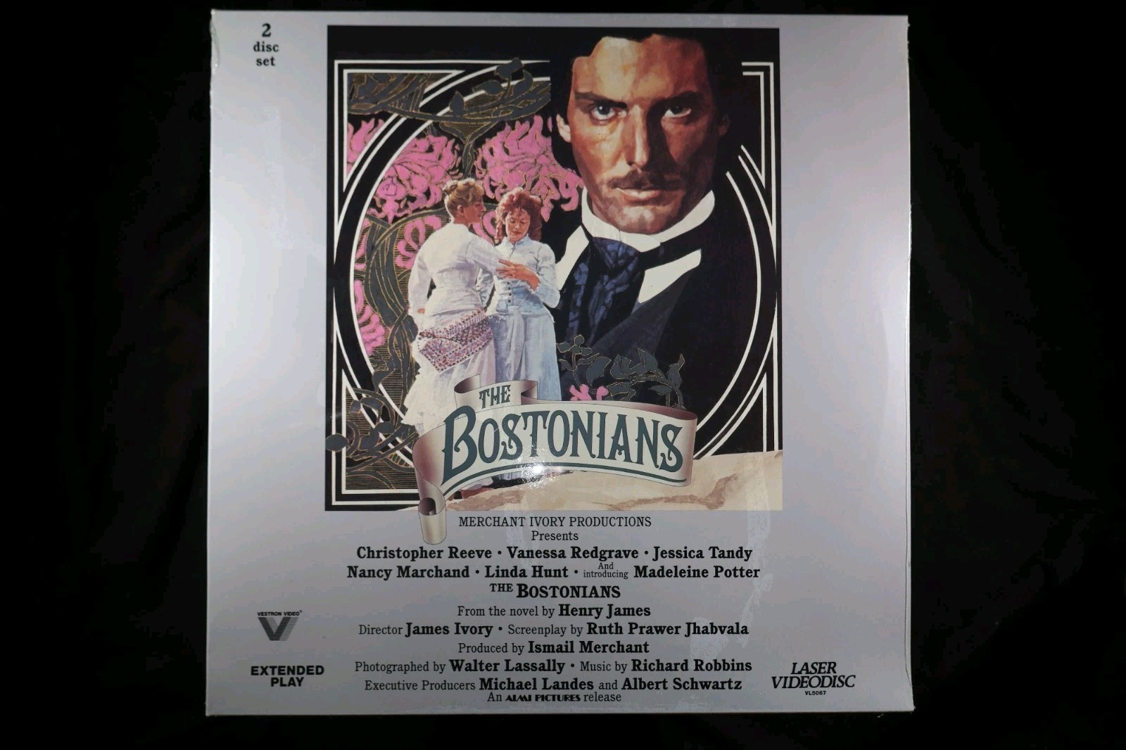 SEALED THE BOSTONIANS 2-Laserdisc LD CHRISTOPHER REEVE STARS!