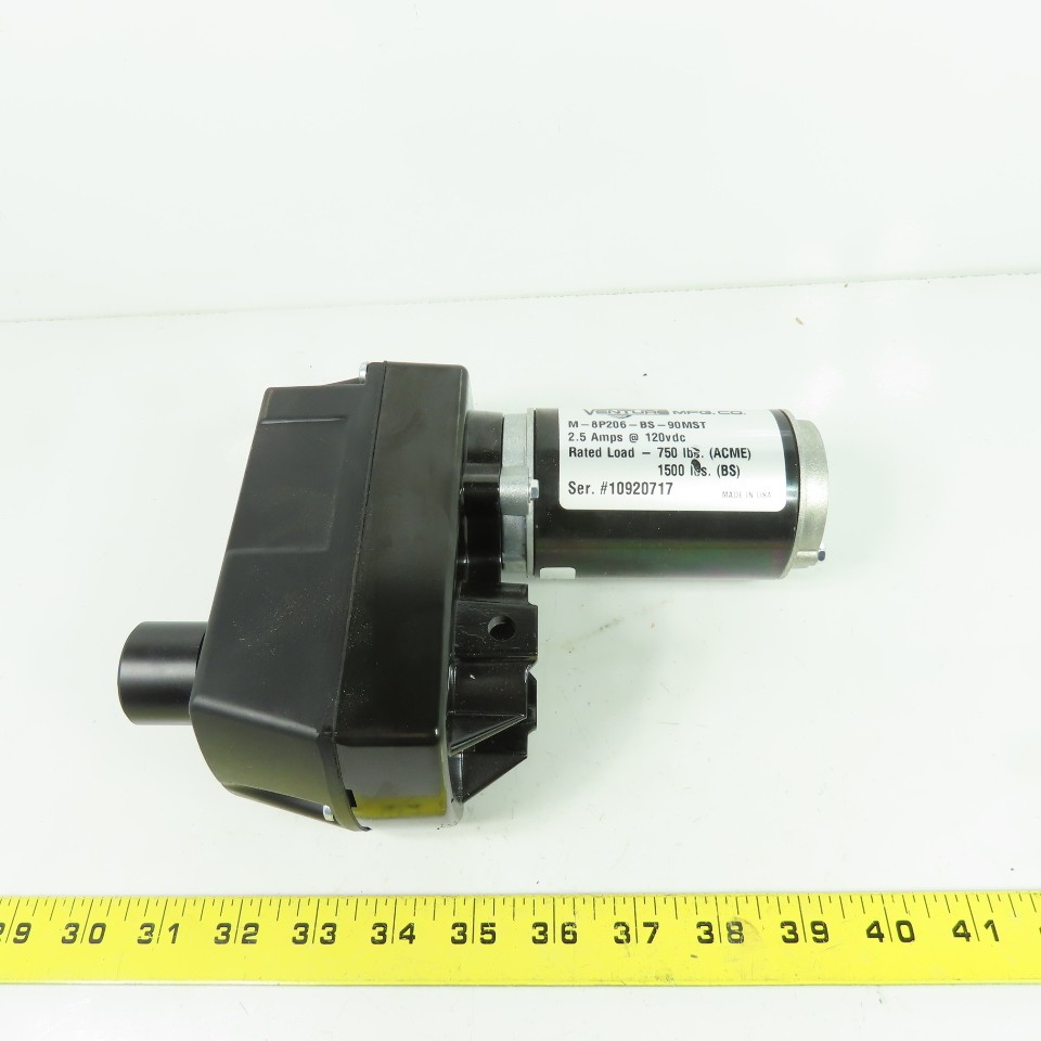 Venture M-8P206-BS-90MS Actuator Slide-Out Motor 120VDC 2.5A
