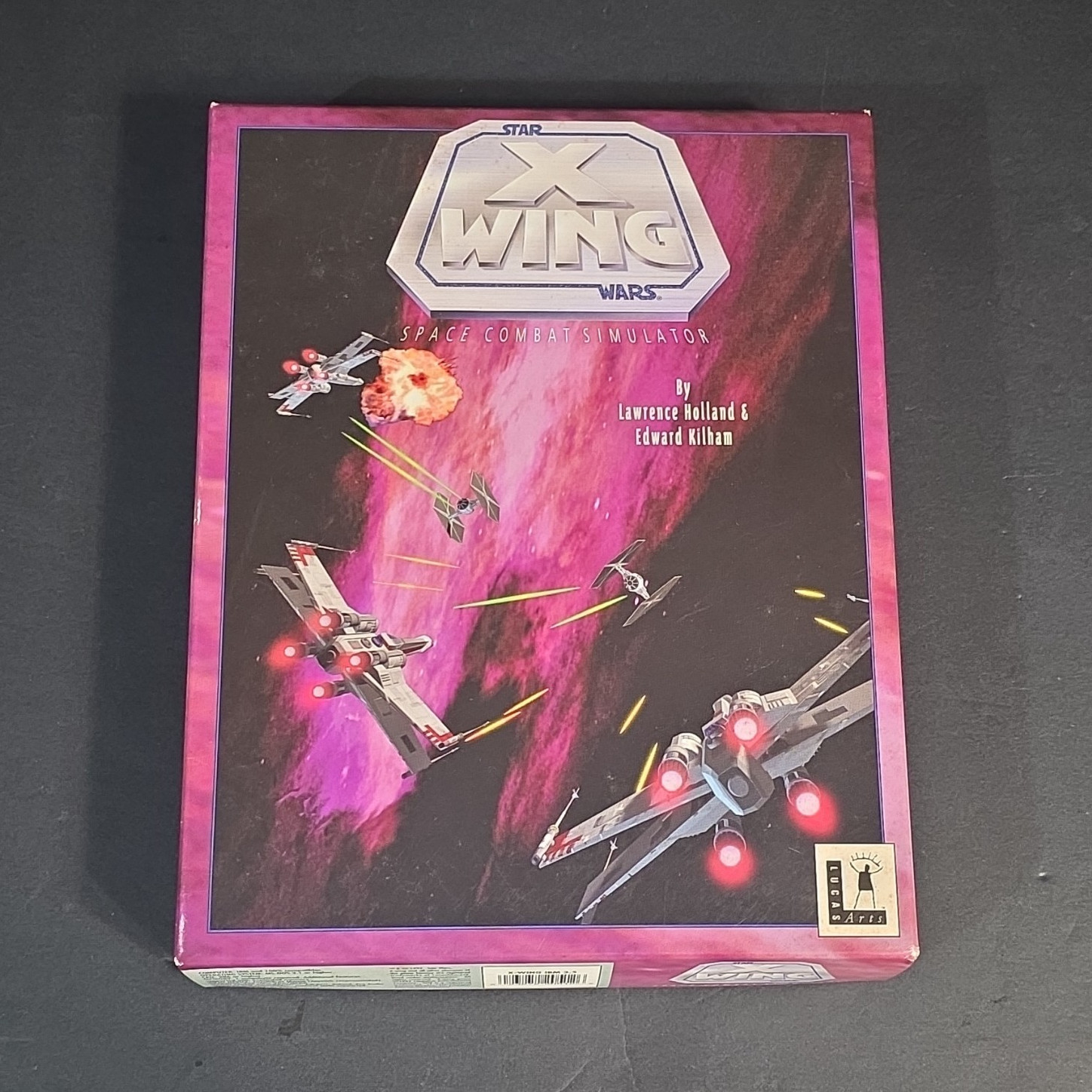 LucasArts Star Wars X-Wing Space Combat Simulator MS-DOS 3.1+ 3.5" Floppy