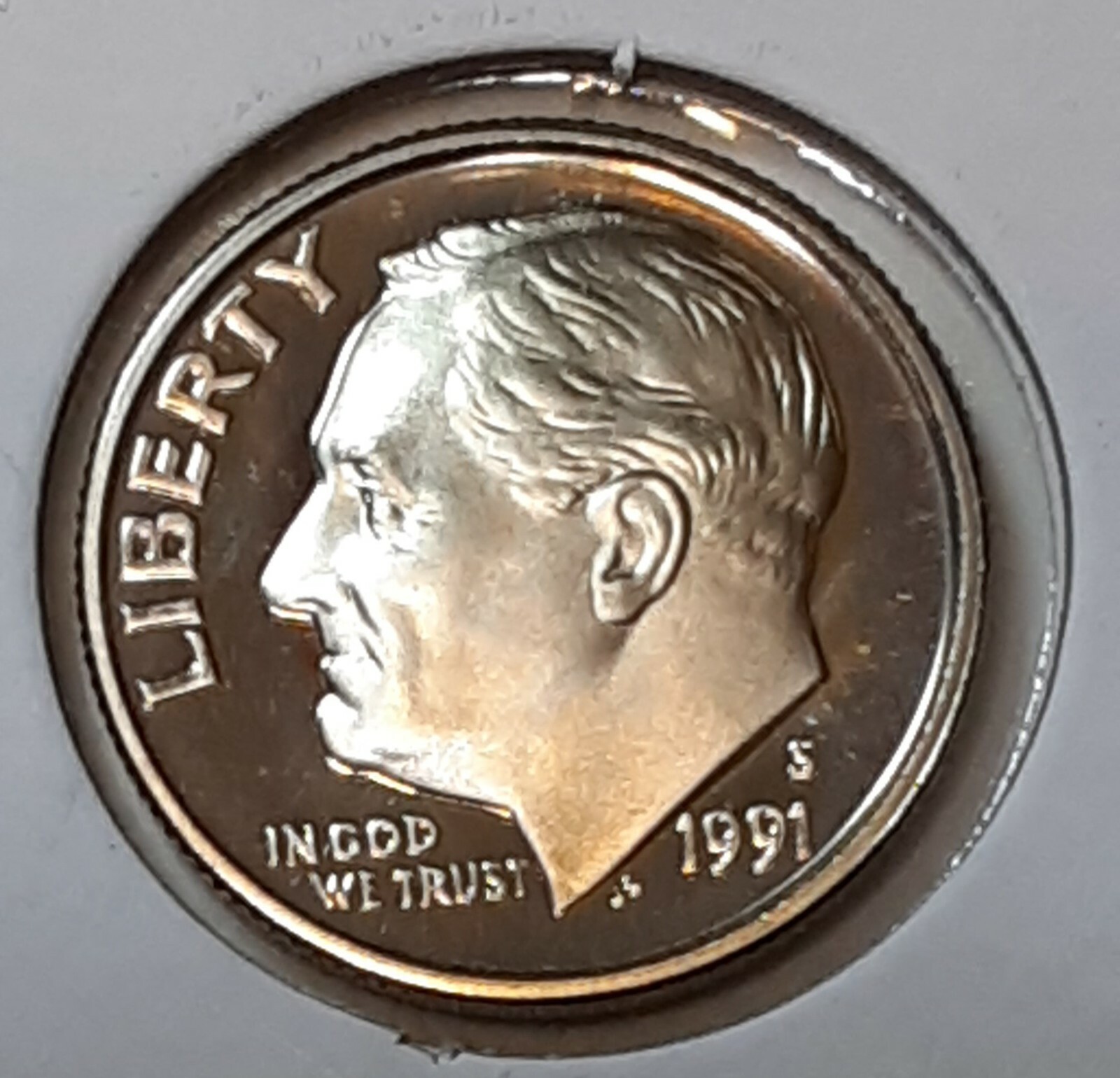1991 Roosevelt Dime  S - PROOF