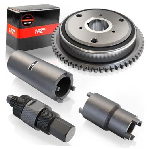 Starter Clutch Kit Flywheel Puller & Nut Tool for GY6 Scooter 125cc 150cc
