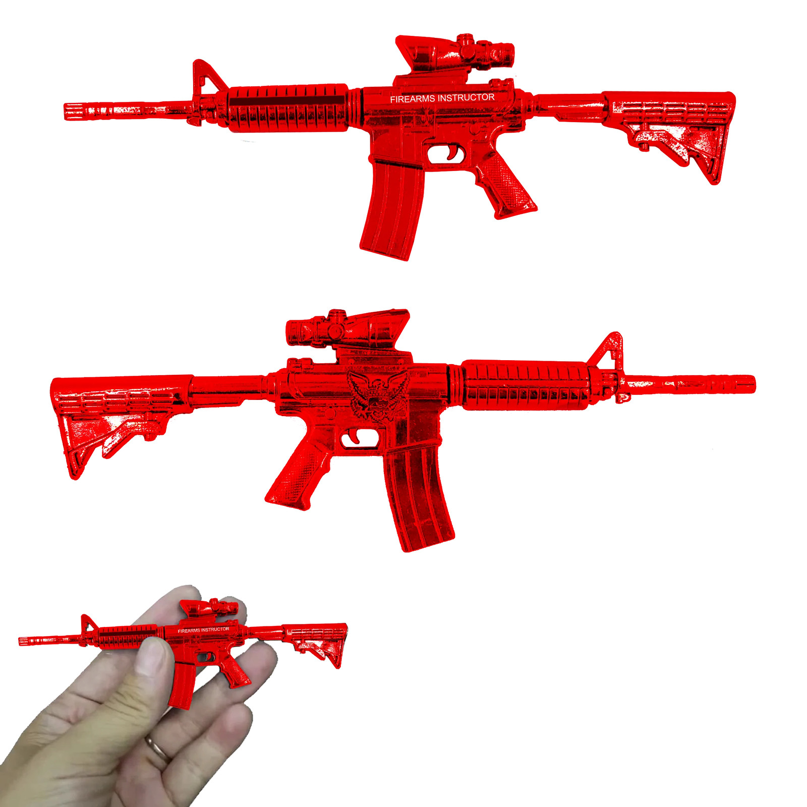 EL9-008 Firearms Instructor M4 Police Sheriff Army Marines Border Patrol Air For