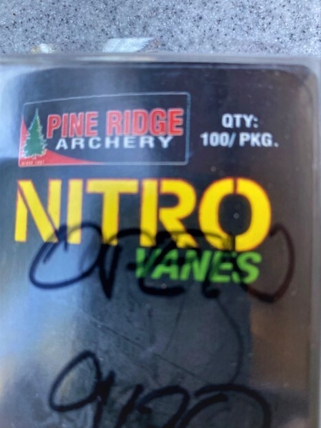 Nitro 2 inch vanes 190 count by Pine Ridge