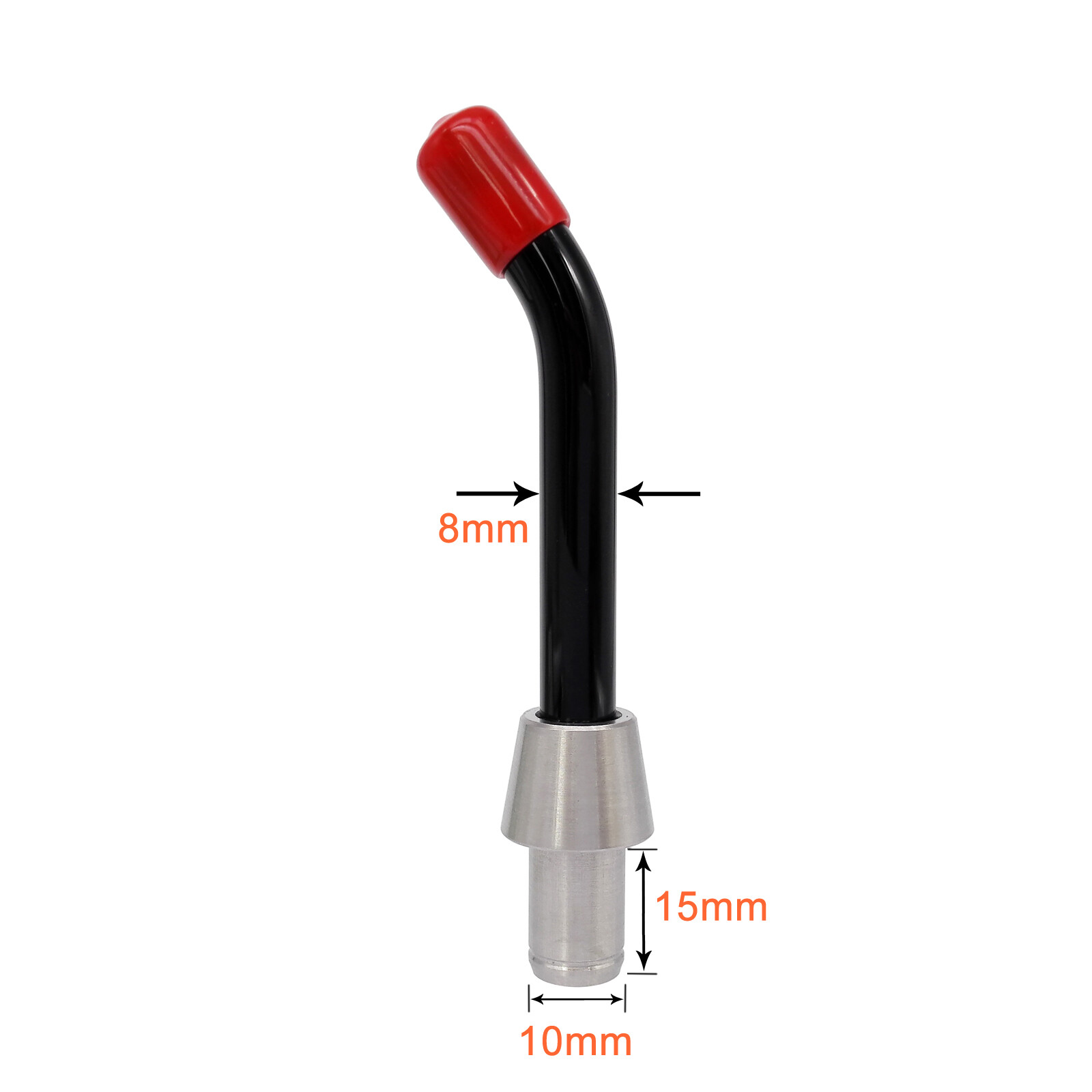 8*15*10mm Universal Dental Optical Fiber Guide Rod Tip For LED Lamp Curing Light