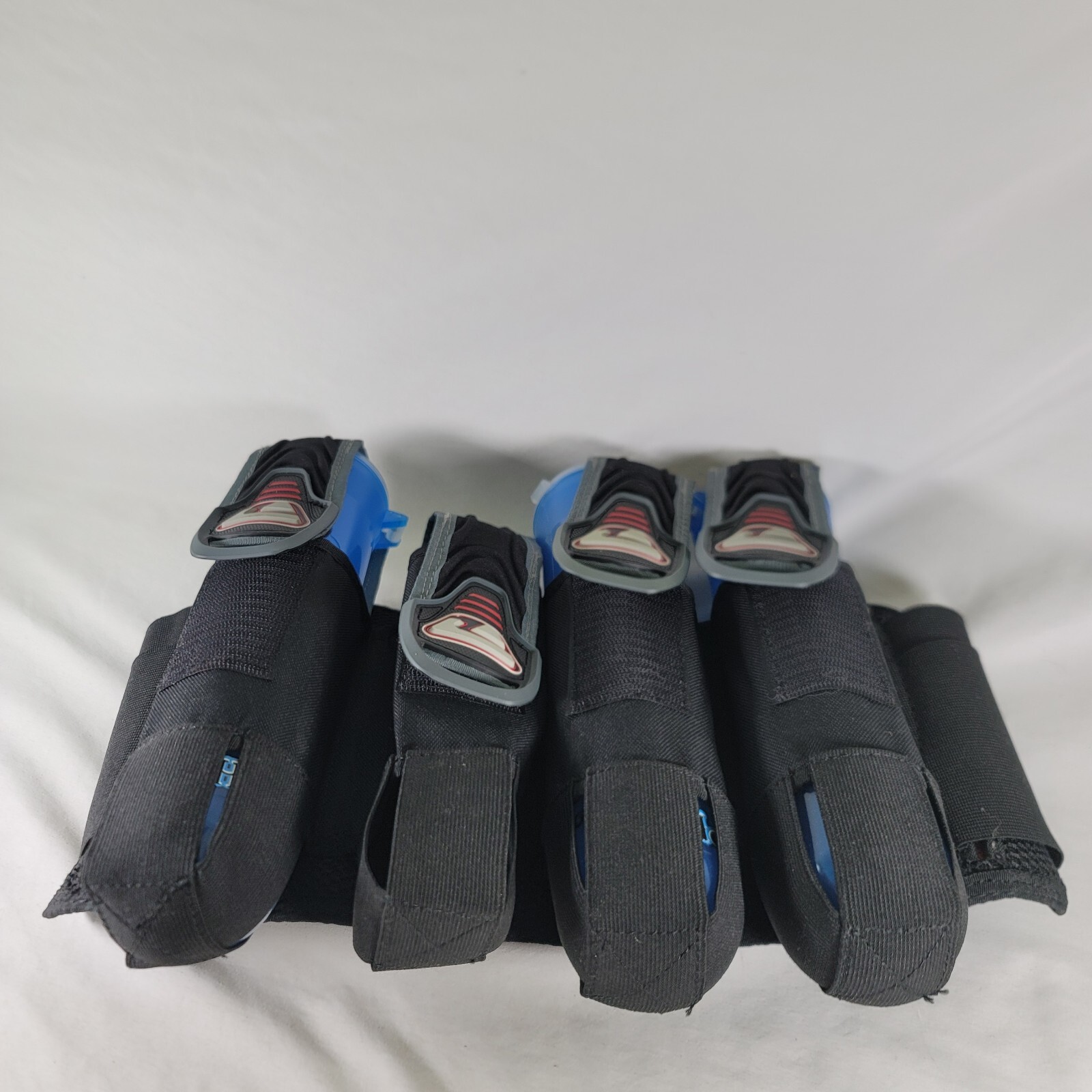 Paintball Vertical 4 Pod Harness Belt With 3 Pods