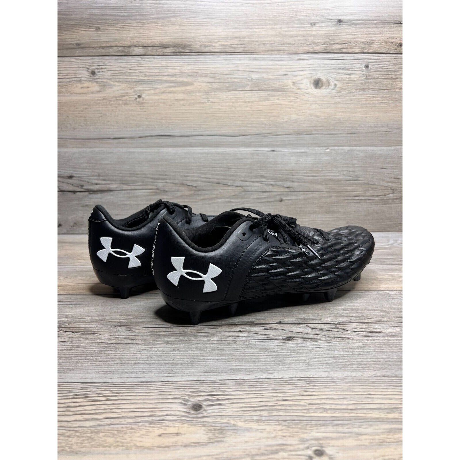 Under Armour Clone Magnetico Premier 2 FG Mens Size 9.5 Black 3025641 001