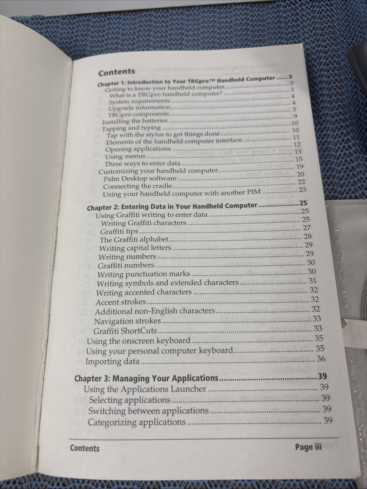Try Pro Handbook, Charging Station , And CD