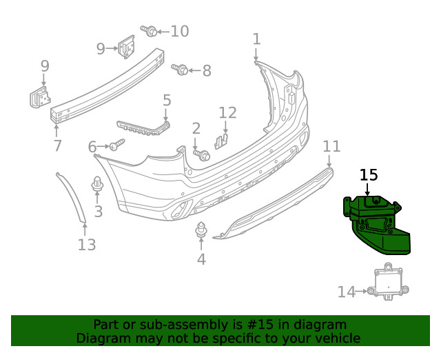 Genuine Mitsubishi Mount Bracket 8639A200