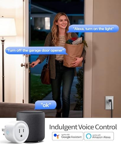 WiFi Smart Plug Compatible with Alexa
