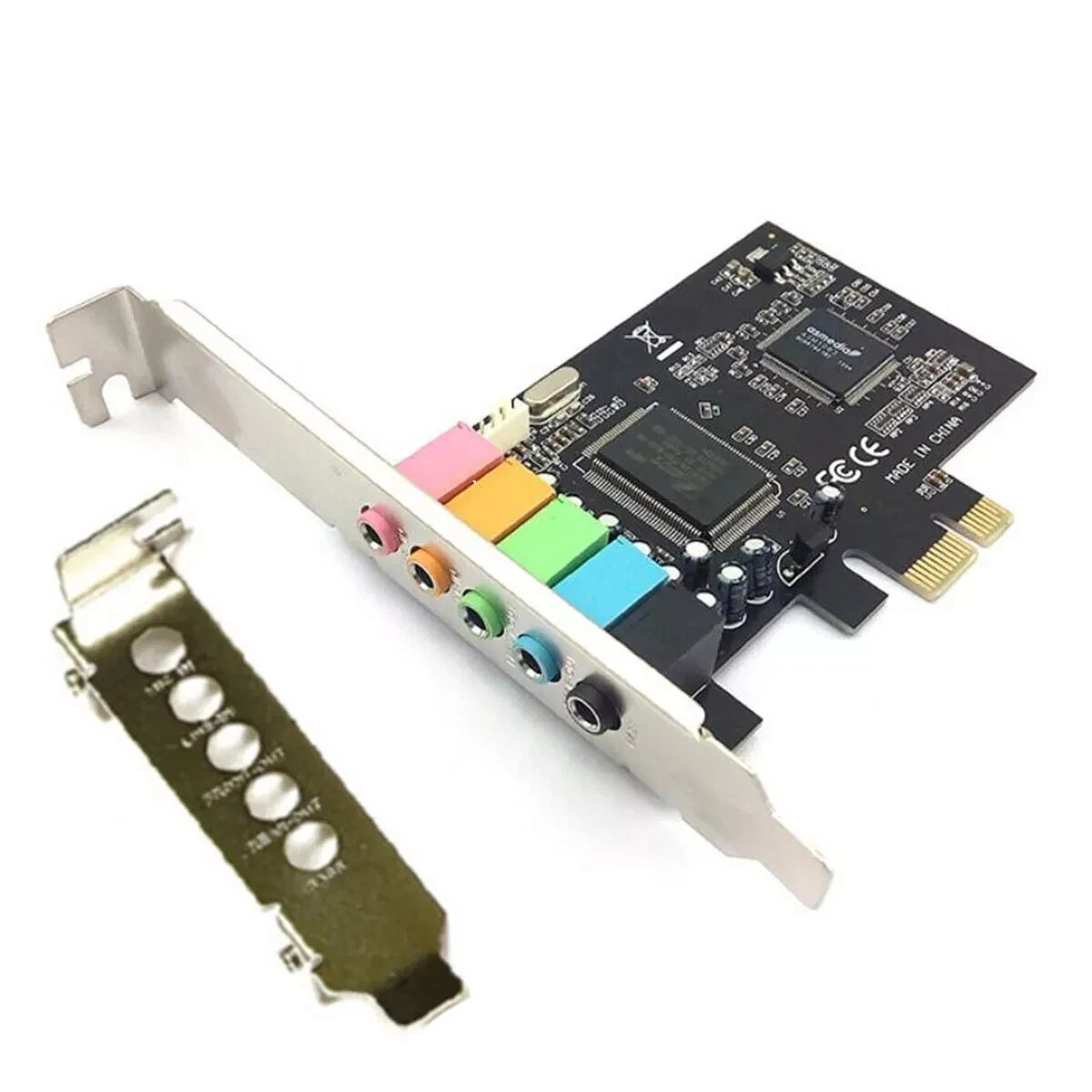 12x PCI-E Express 5.1ch CMI8738 Audio Sound Card w/Low Profile Bracket