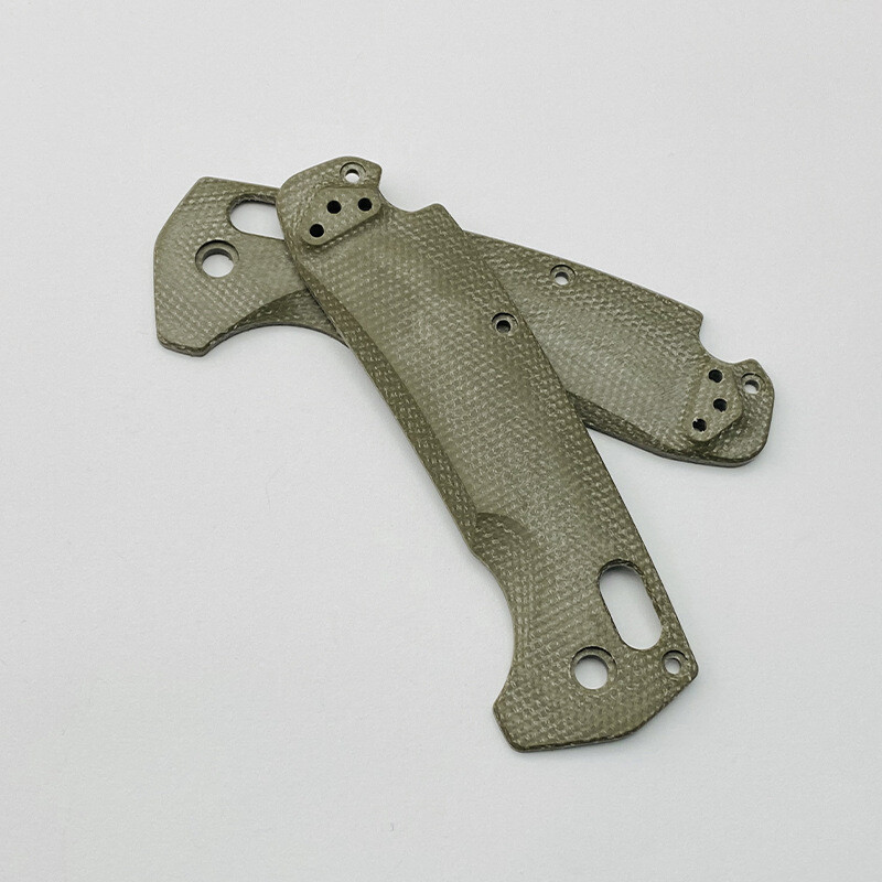 2PC Replacement Handle Custom Micarta Blade Scale For Benchmade North Fork Knife