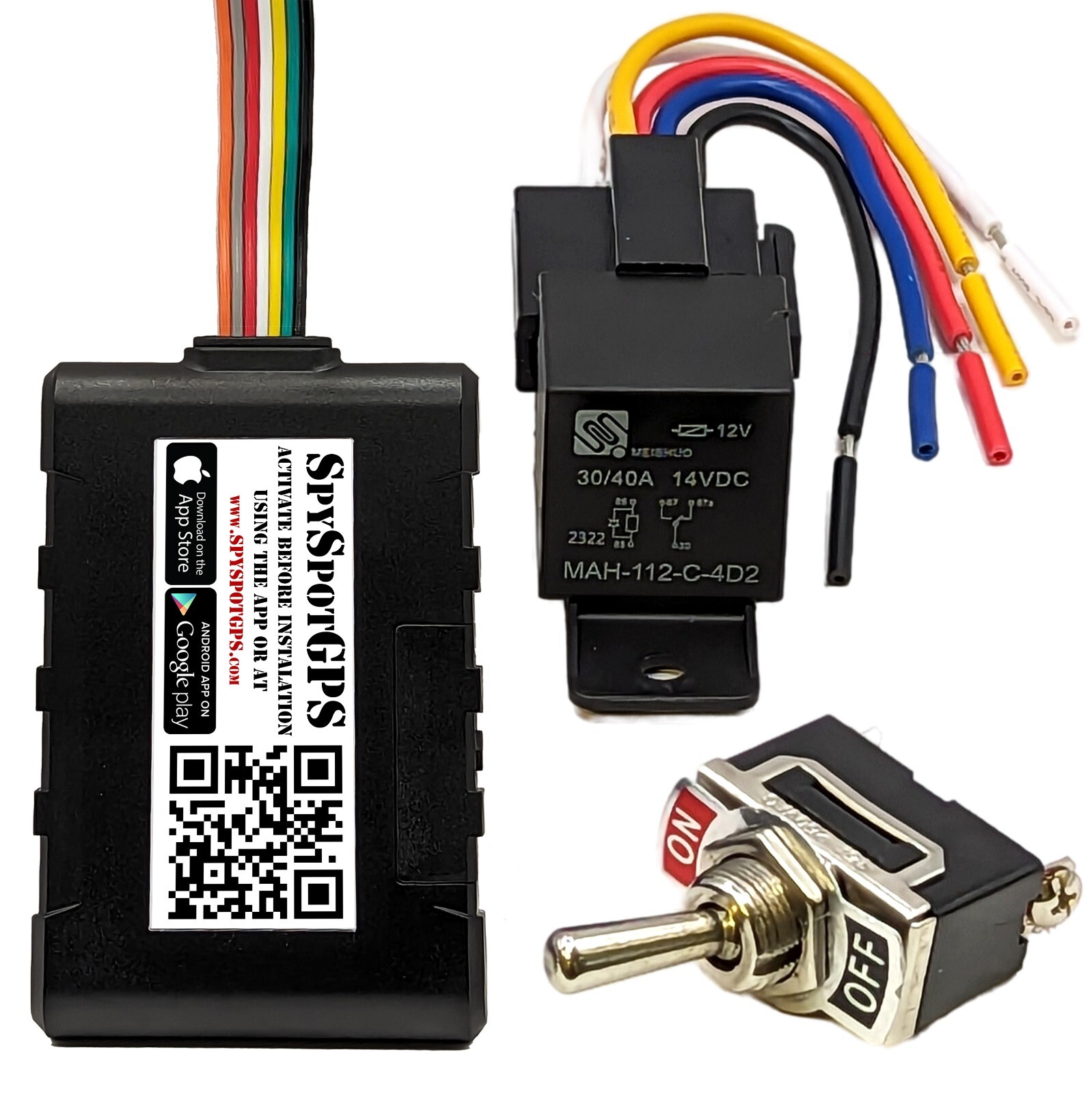 Spy Spot 4g LTE Hardwire GPS Tracker Disable/Enable Starter