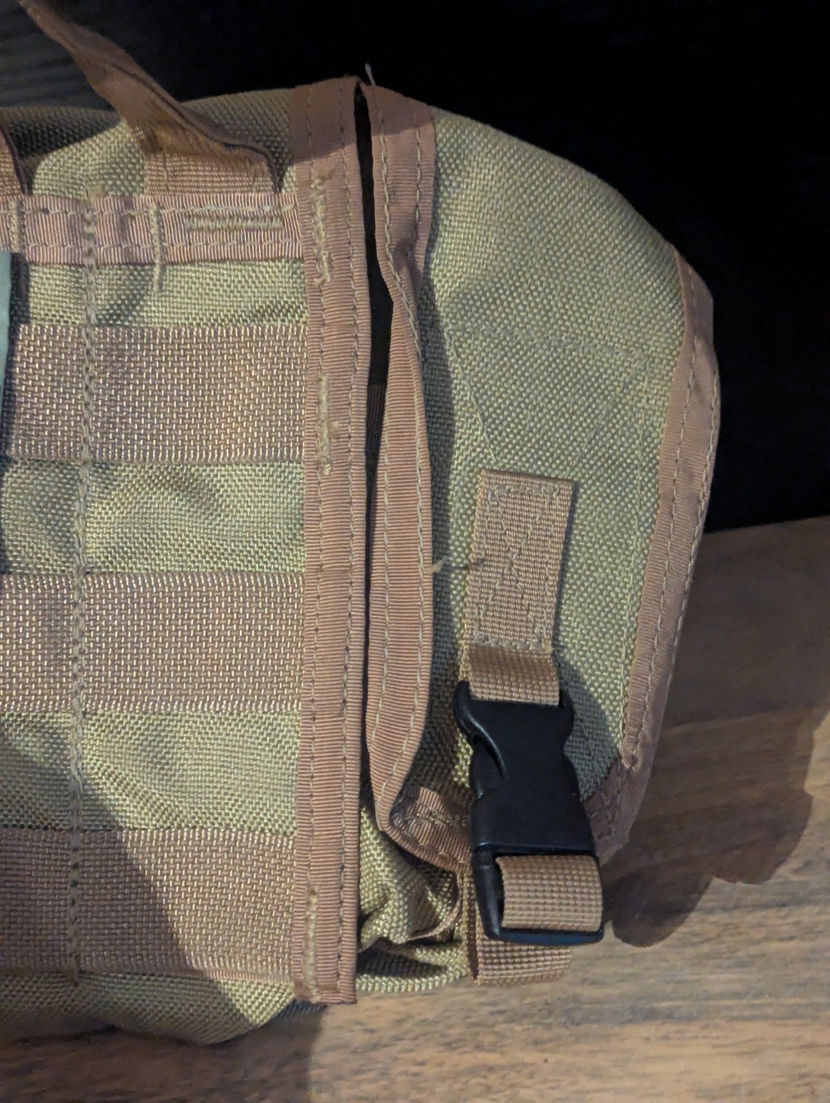 Paraclete Pre-MSA AIXSSTS Khaki MOLLE GP Utility Pouch — SOF CAG DEVGRU LBE