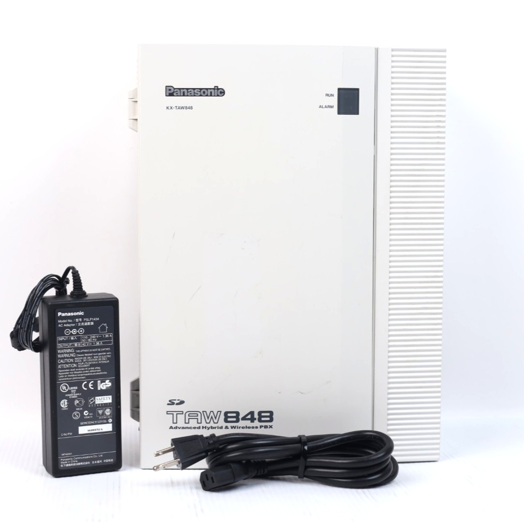 Panasonic KX-TAW848 Advanced Hybrid & Wireless PBX With PSU r952