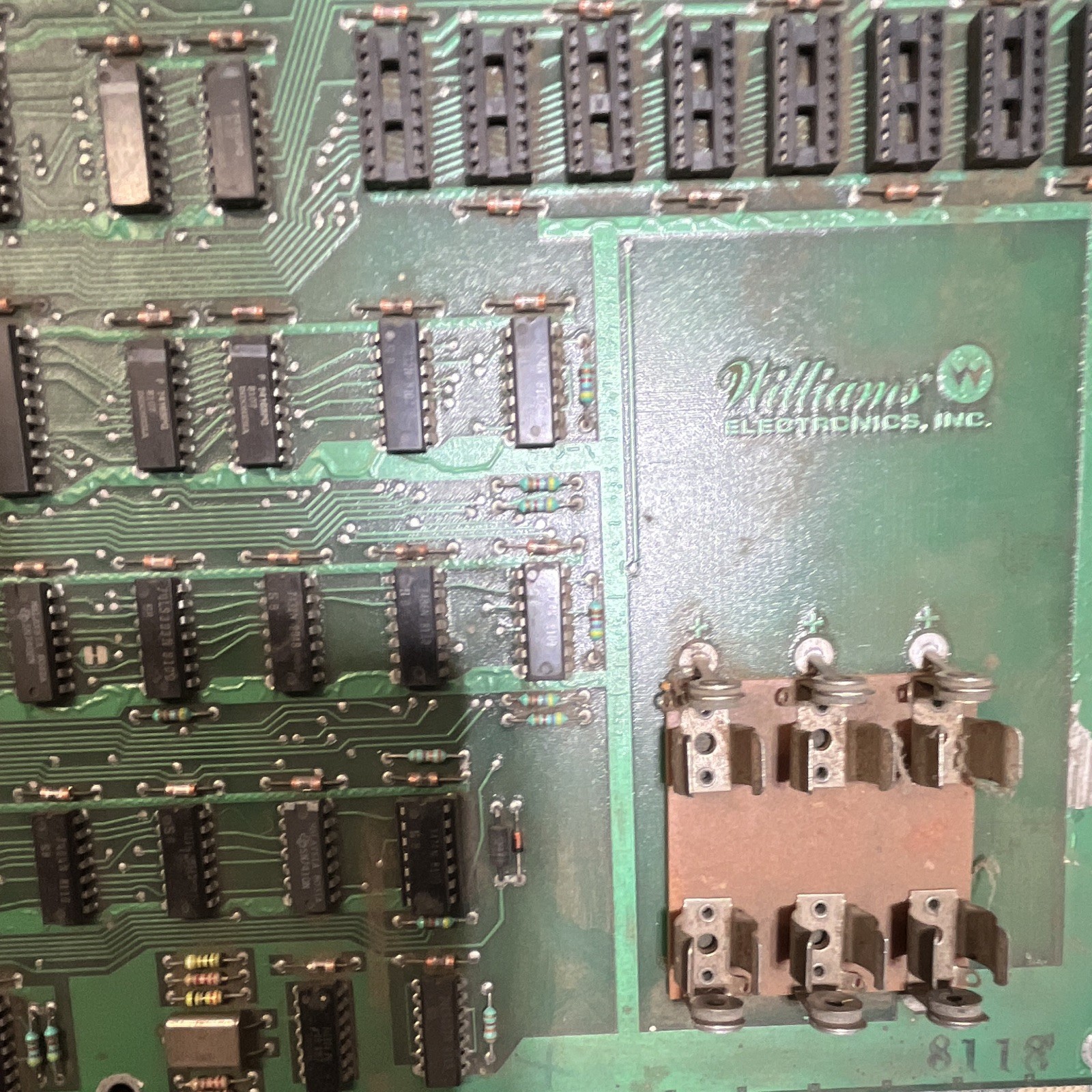 Williams Electronics, Inc. Pinball PCB Circuit Board Replacement Part