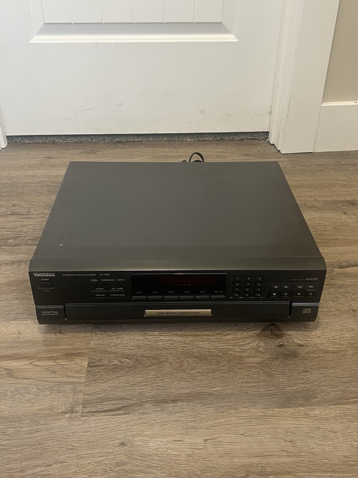 Technics 5-Disc CD Changer SL-PD9 Rotary Multi-Stage *TESTED & WORKING*
