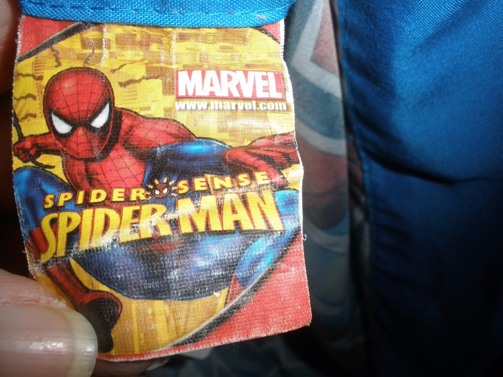 Marvel Spiderman Spider Man Spider Sense Pillowcase MINT