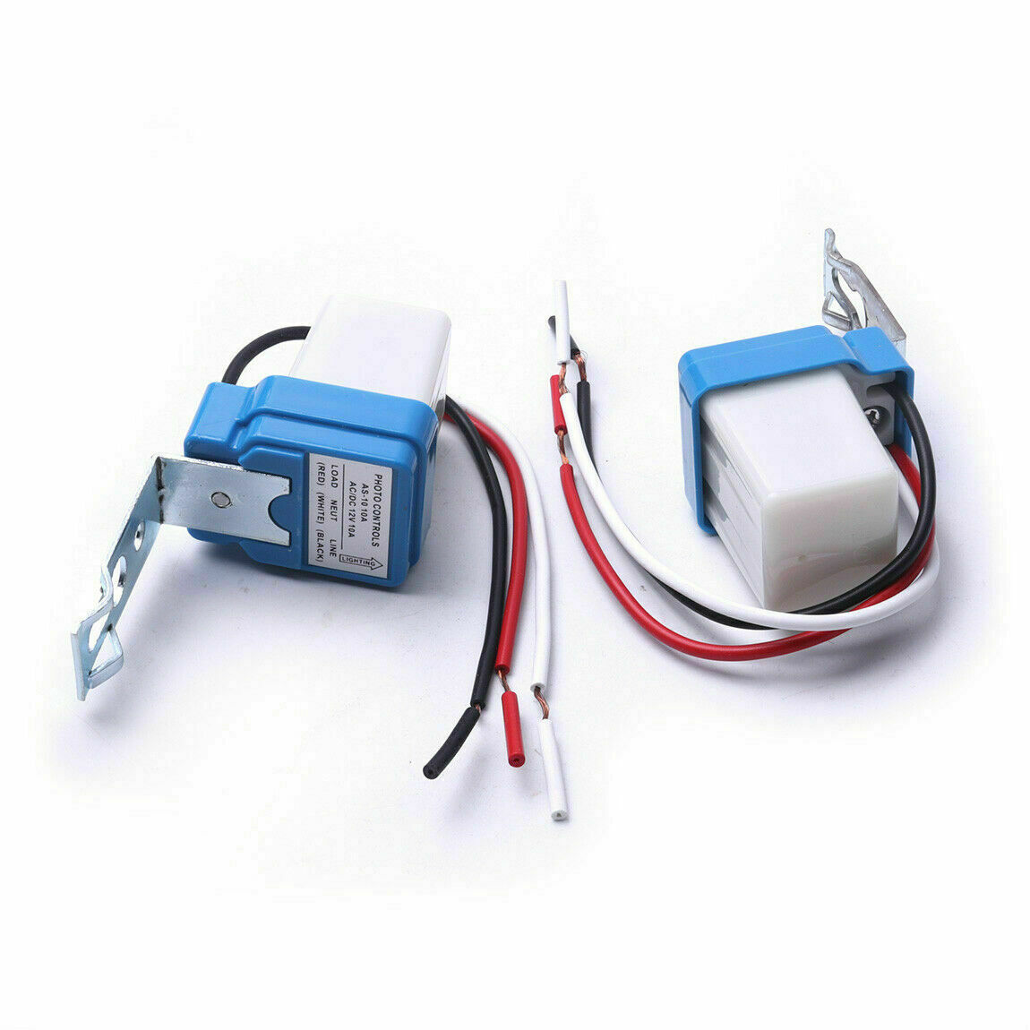 Dusk to Dawn Automatic Photocell Light Sensor Detector Switch AC/DC 12V 24V 110V