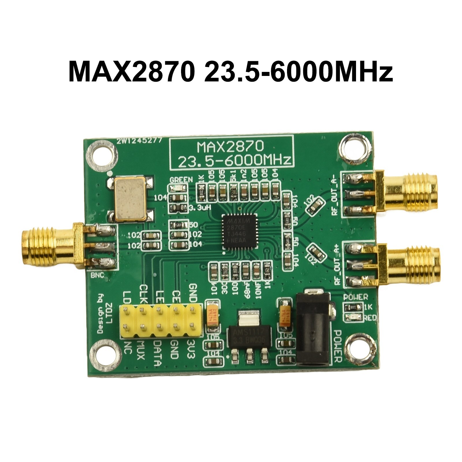 MAX2870 RF Signal Source Signal Generator Module 23 5 6000MHz Frequency Range