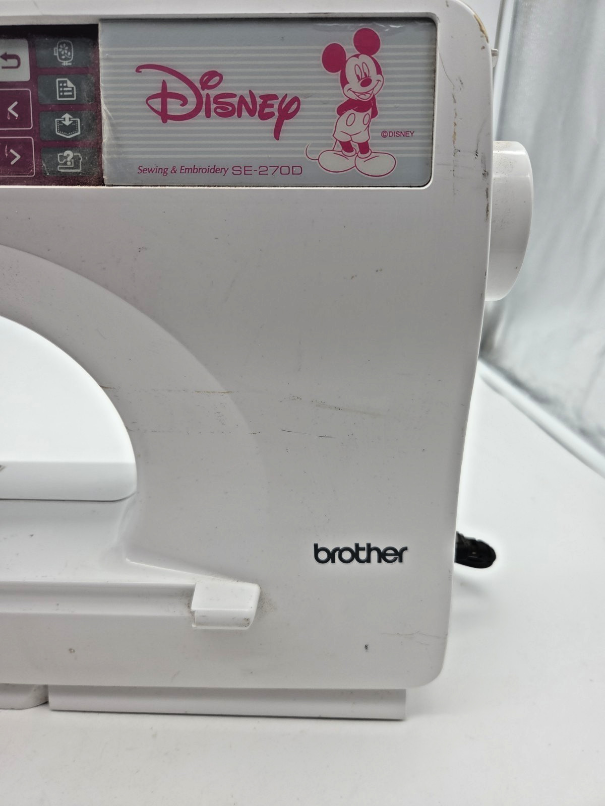 Brother SE-270D Computerized Sewing Embroidery Machine Powers On UNTESTED PARTS