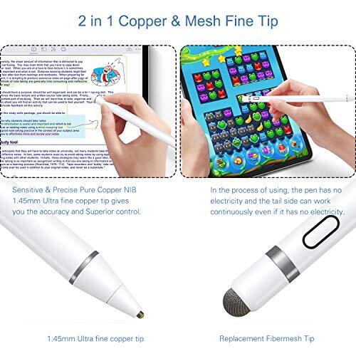 Lapiz Capacitivo Activo Compatible Con Pantallas Tactiles Ios Y Android, Lapi...