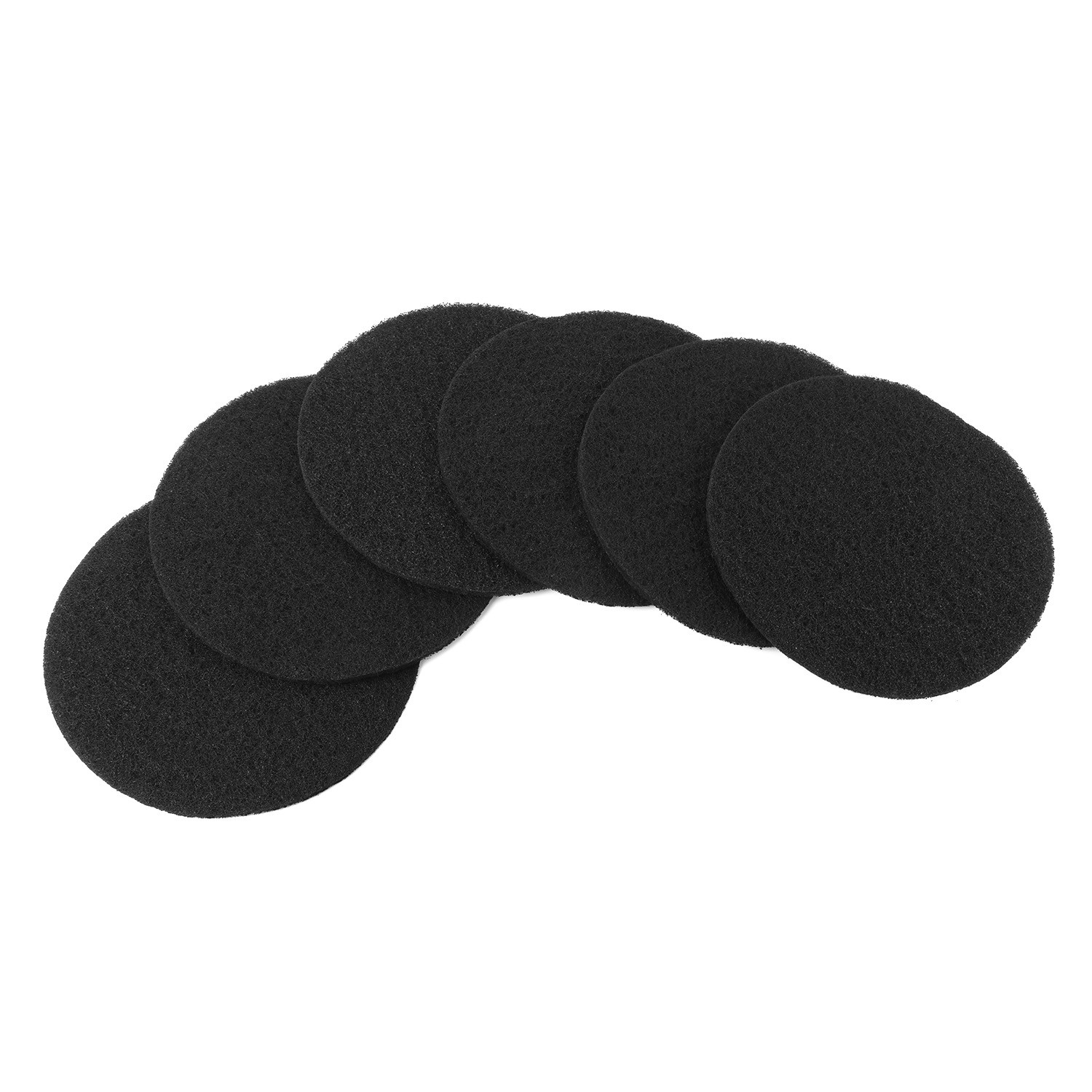 Charcoal Filter Replacements Kitchen Compost Bin Round 6.7" 0.4" Thick 6 Pack