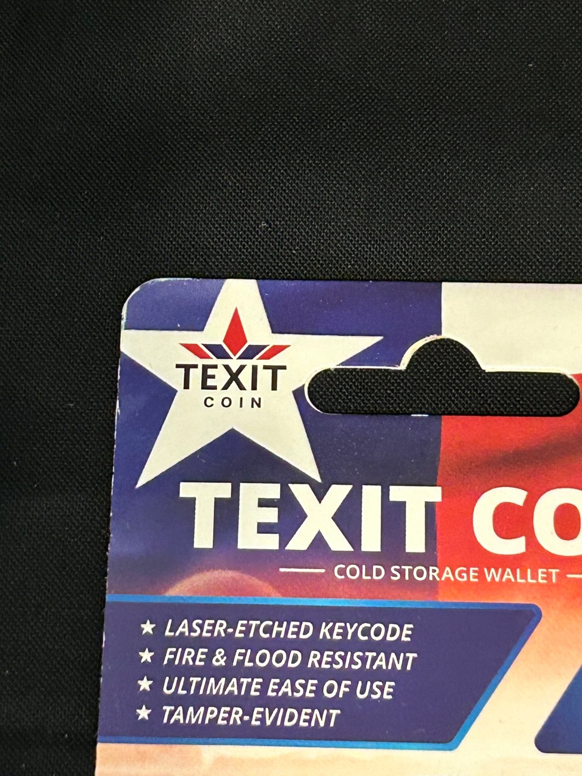 Texit Coin Cold Storage Crypto Wallet