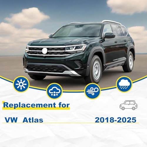 3 wipers Replacement for 2018-2025 Volkswagen Atlas Windshield Wipers | Exact