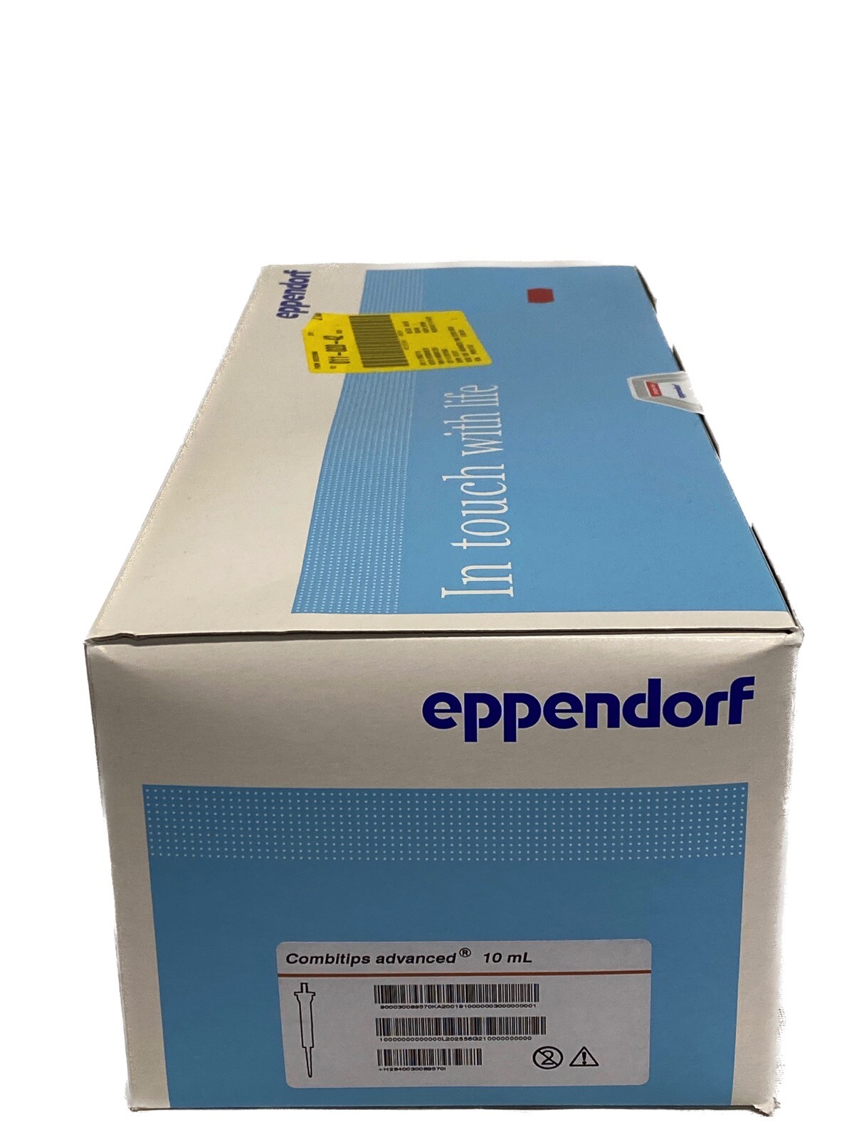 (100/Pk) EPPENDORF 10mL Combitips Advanced Pipette Tips Orange Code 0030089570