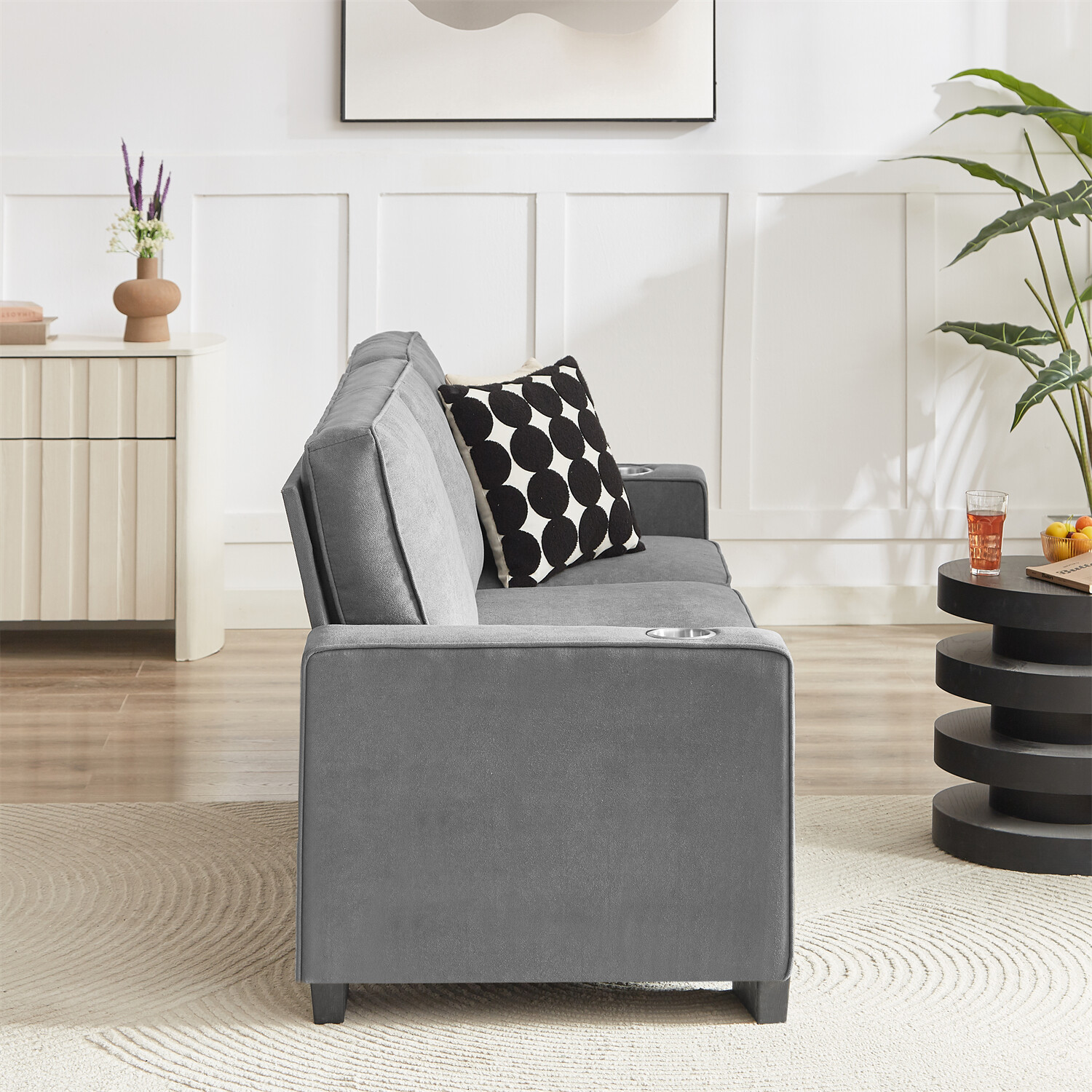 83.86'' 3 Seater Sofa Couch Loveseat Sofa Upholstered Sofa Couch for Living Room