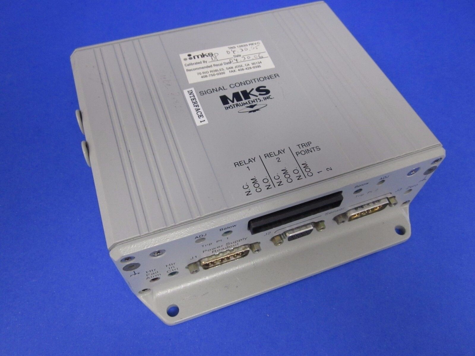 MKS 621C02TBFHE Signal Conditioner 2 TORR