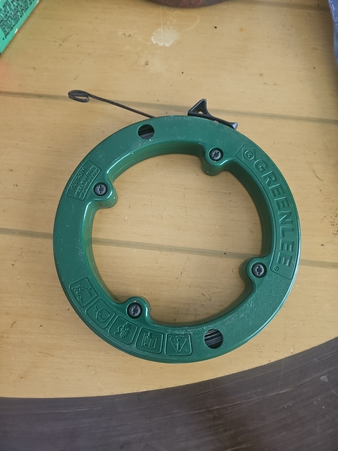 Greenlee 438-5H Steel Fish Tape 50 Foot 1/8" X 0.045"