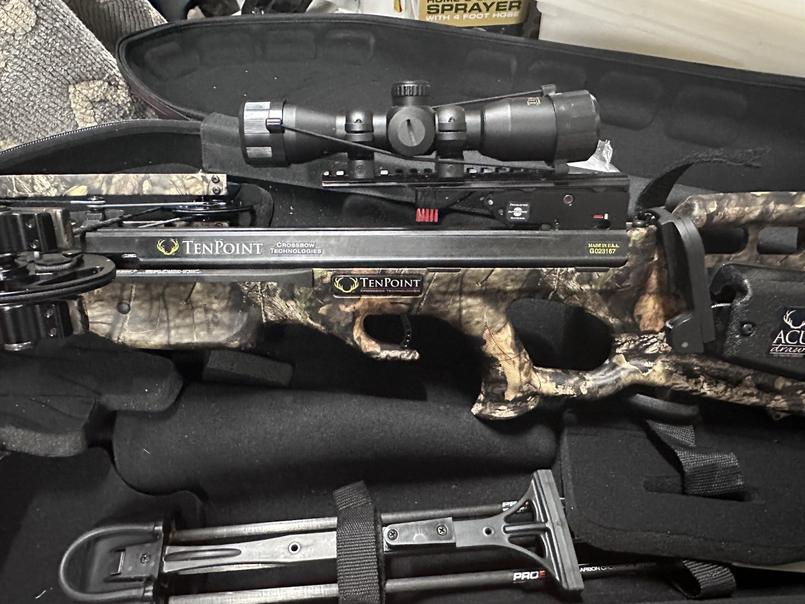 Ten-Point Shadow NXT ACUdraw Crossbow Package