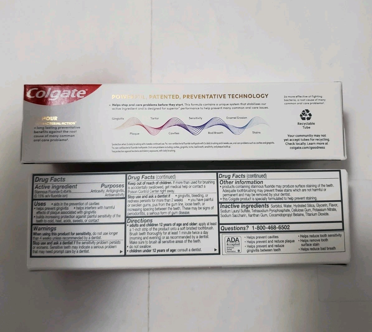 2X Colgate Total Deep Clean Toothpaste 3.3 Oz Each BB Exp 2027