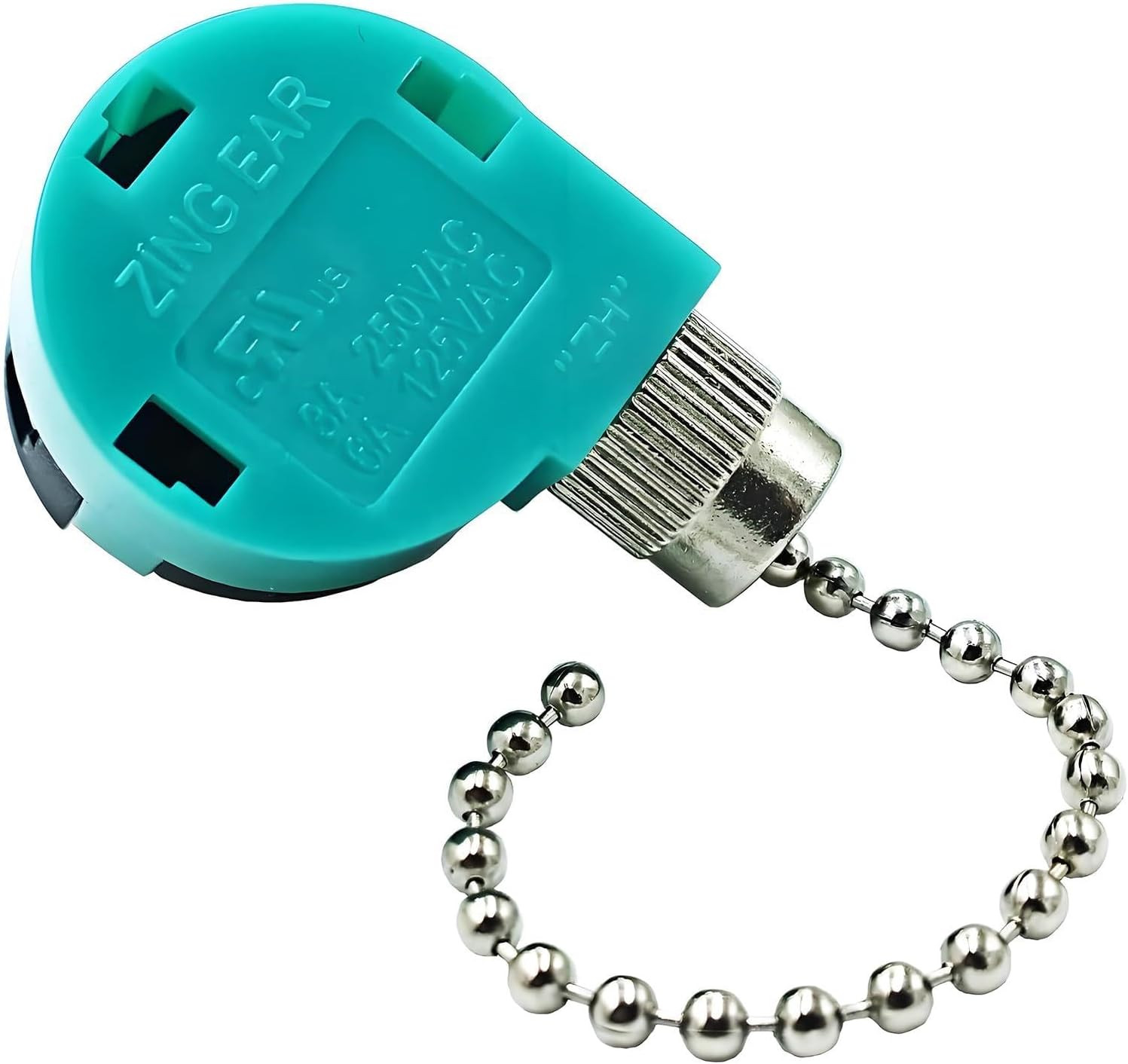 Ceiling Fan Switch 3 Speed 4 Wire Zing Ear ZE 268S6 Pull Chain Switch Control
