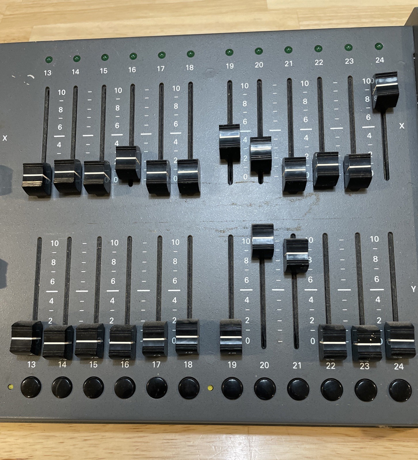Leprecon LP624 MPX 24Ch Stage Light Controller Tested Working W/ac Adapter.