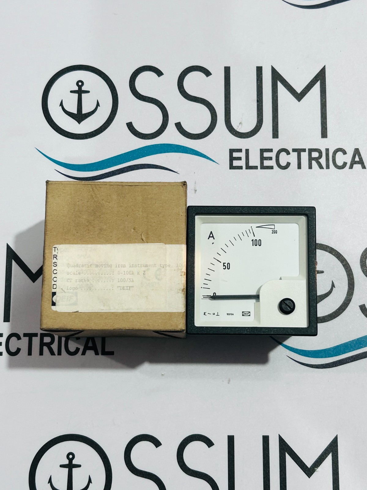 DIEF 0-100 Analog AC Ammeter 100/5A FREE SHIPPING