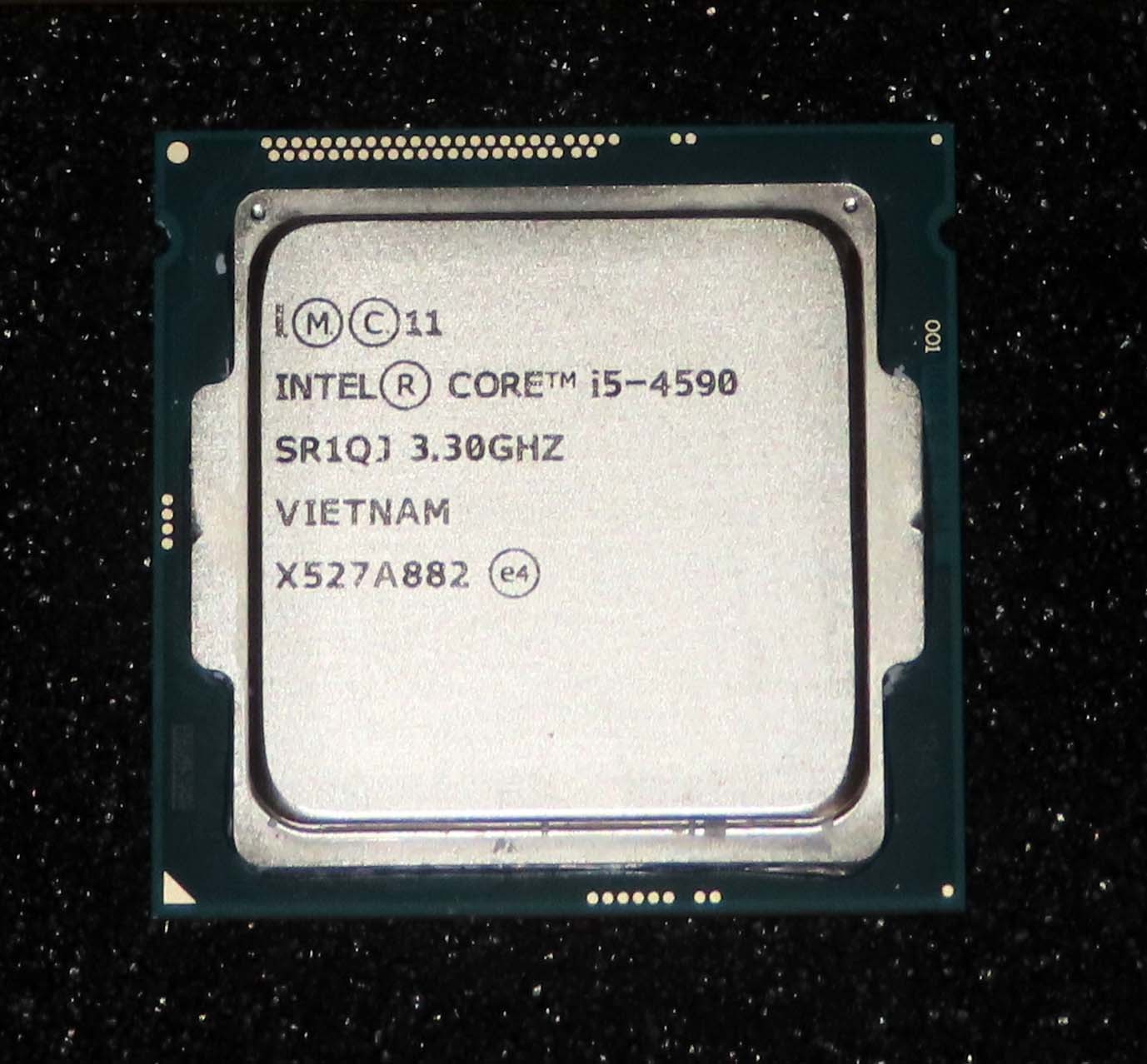 Intel Core i5-4590 Quad Core Processor (CPU) SR1QJ — Clean — Tested — FREE Ship