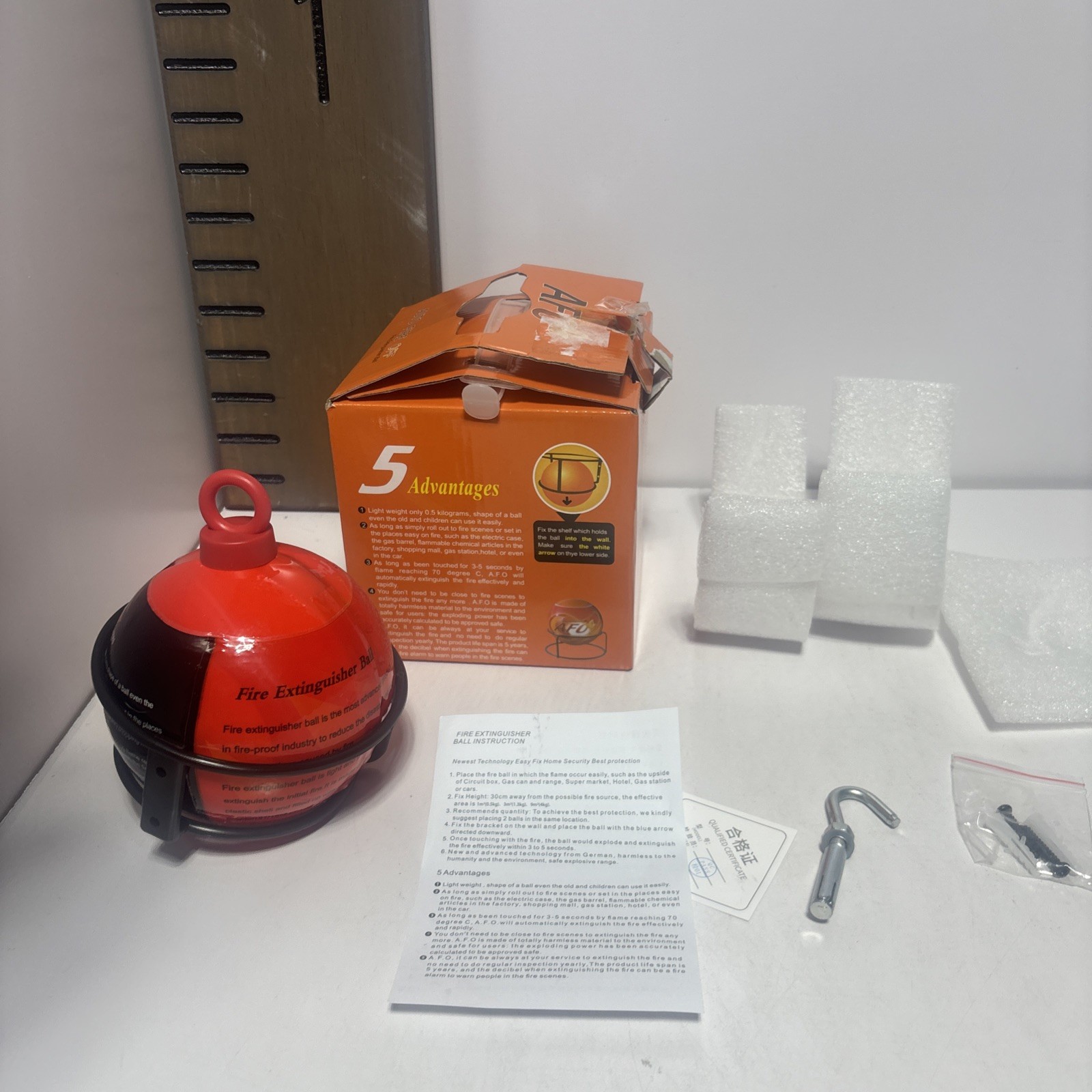 AFO AUTO FIRE OFF Fire Extinguishing Ball