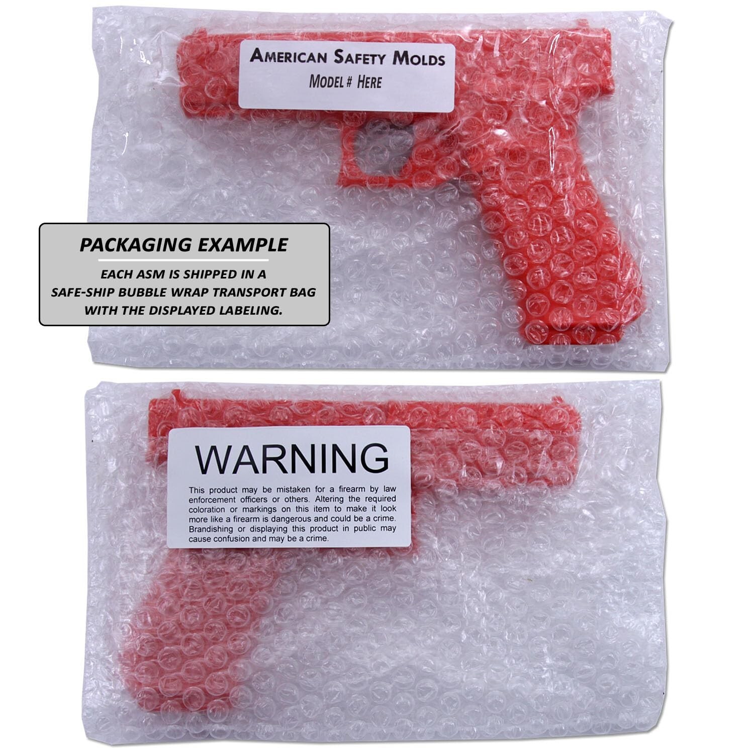 ASM Training Prop Compatible for Sig Sauer P238 - Not a Gun - Solid Resin