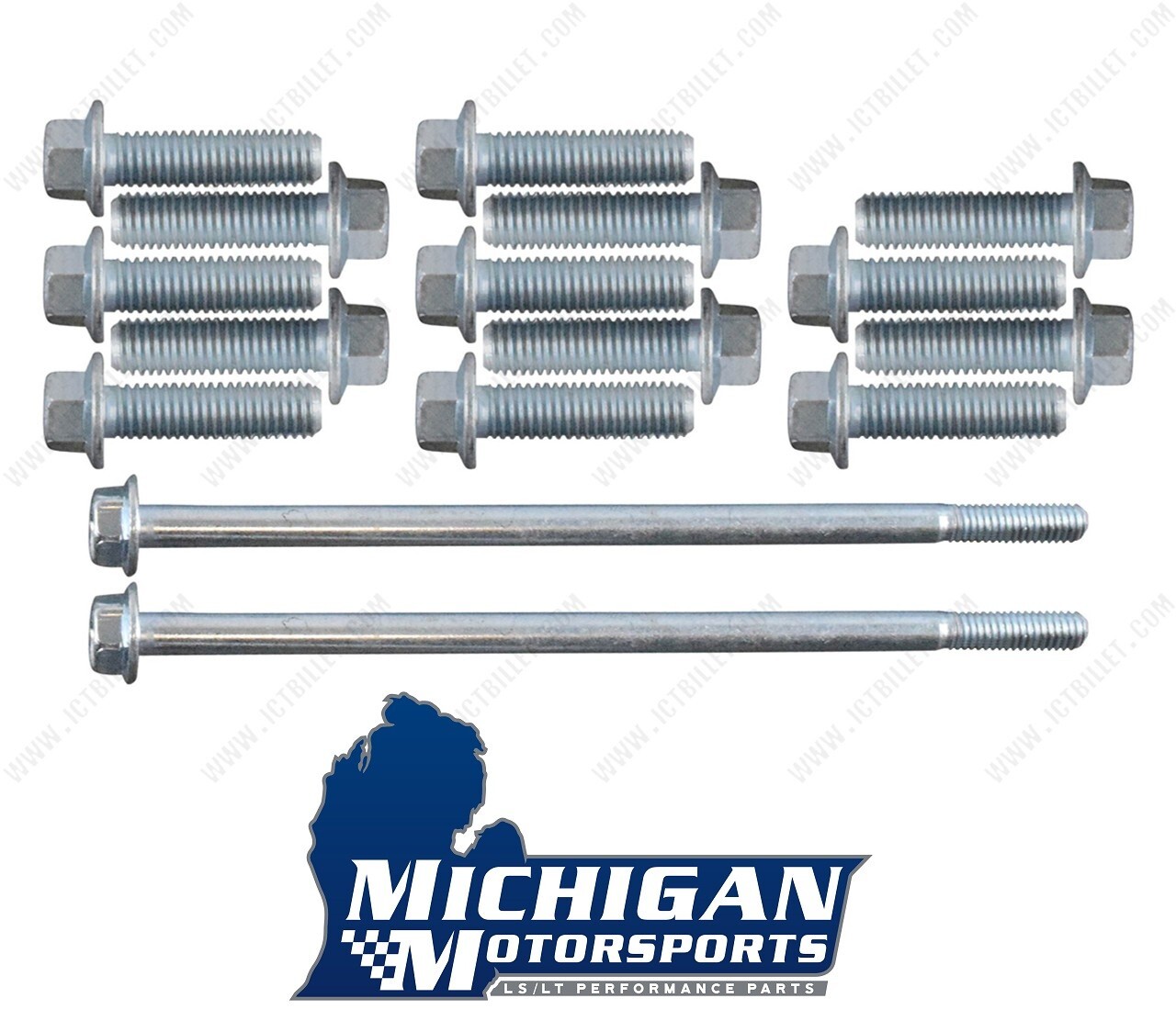 Gen V LT Oil Pan Bolt Kit fits 2014+ LT1 LT4 L83 L86 L82 L84 L87 L8T 5.3L 6.2L