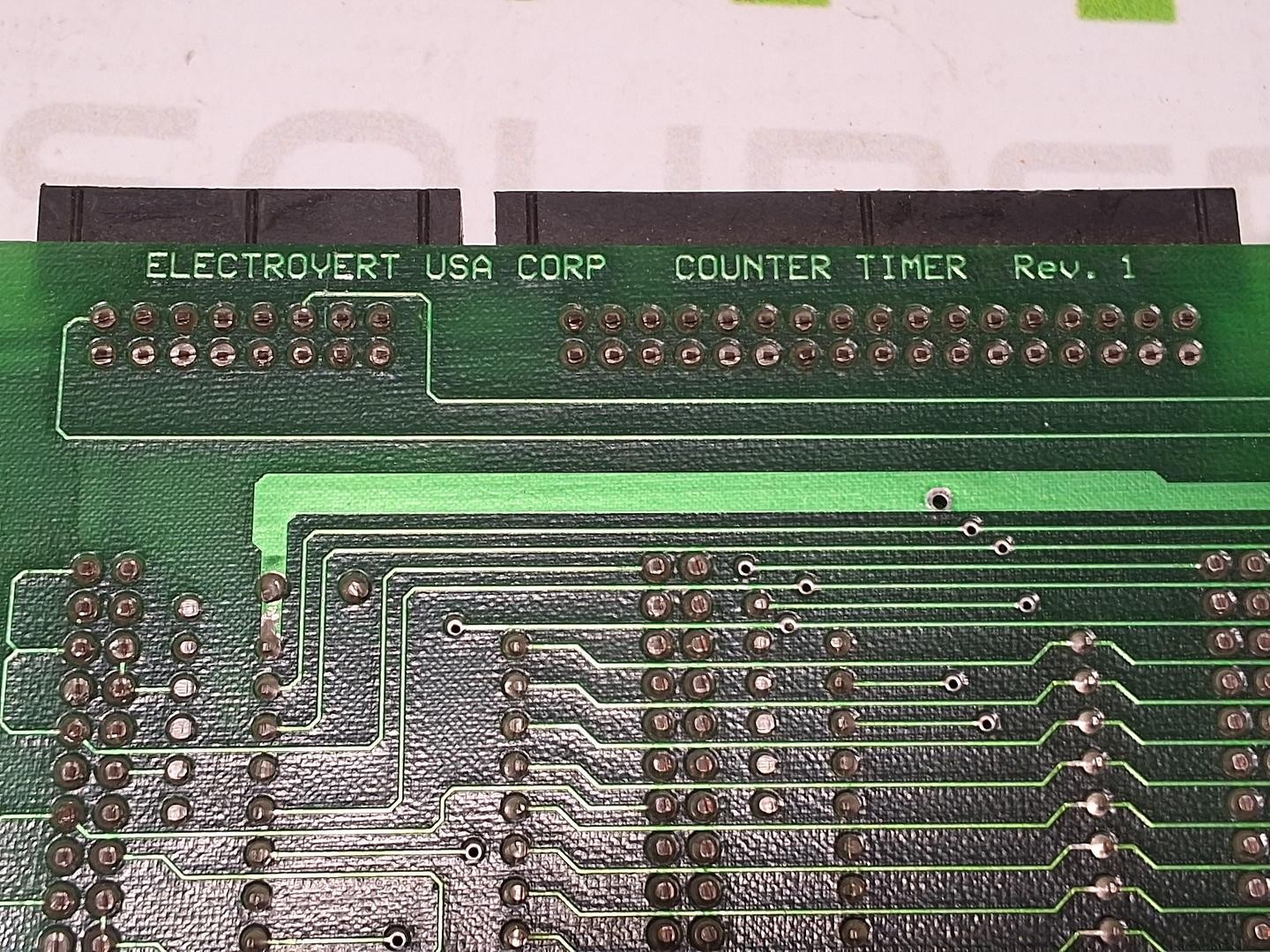 ELECTROVERT 6-1860-157-01-1 COUNTER TIMER BOARD